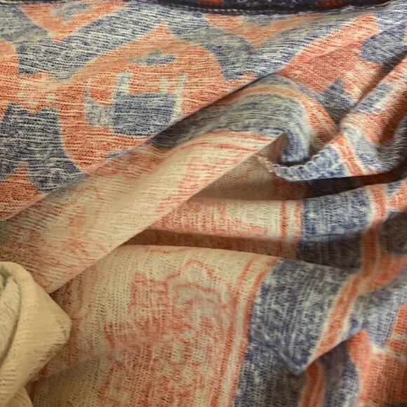 Nally & Millie reversible dress SZ L shift Pullon style unique print made in USA - Picture 11 of 11